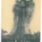 4413 - MORENI Dambovita Eruptia unei sonde Romania - old postcard - used - 1917