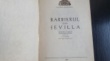 Antichitate, Caiet - program Opera Romana, BARBIERUL DIN SEVILLA, an 1986