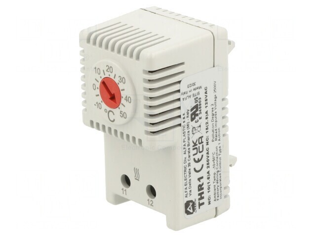 Termostat NC 10A 250VAC cu Şurub 61x34x35mm THR1