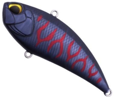 Vobler Duo Realis Vibration 68 Apex Tune, Mat Black Tiger II, 6.8cm, 14.3g foto