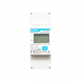 Smart Meter 220V Solax DDSU666-CT cu transformator de curent Split Core 200A/5A pentru invertor monofazic Chint