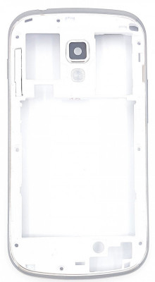 Carcasa mijloc Samsung Galaxy S Duos S7562 WHITE foto