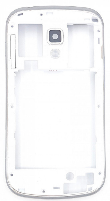 Carcasa mijloc Samsung Galaxy S Duos S7562 WHITE