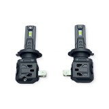 Set 2 becuri cu led H7 model 2025 , CSP ultima generatie, 180W, 12.000LM, 6000K, Becuri auto H7, China