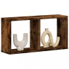 VidaXL Dulap de perete, stejar fumuriu, 60x16x30 cm, lemn prelucrat 854881