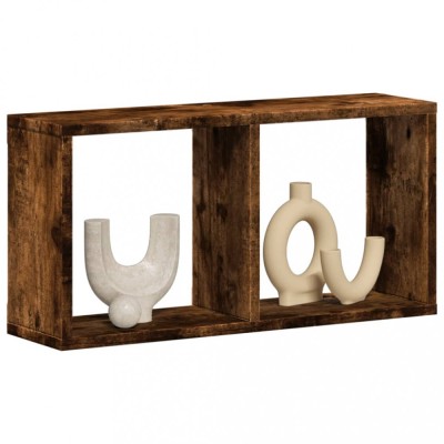vidaXL Dulap de perete, stejar fumuriu, 60x16x30 cm, lemn prelucrat 854881 foto