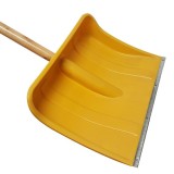 Lopata de zapada cu lamela de aluminiu, plastic galben, 44x34cm cu coada