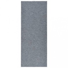 Covor traversă de captare a murdăriei albastru/gri 100x300 cm
