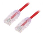 Patch Cord UTP Roșu 3m 28AWG LSZH