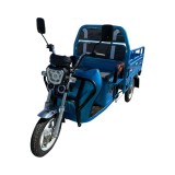 Triciclu electric Thor MINI2 albastru 500W 48V 32Ah, viteza max 25 km/h, autonomie 50 km, MMA 500 kg, reductor HI-LO, frane tamburi, bena 1220 x 820