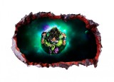 Cumpara ieftin Sticker decorativ, gaura in perete 3D, Dragon Ball, 85 cm, 1023STK-1