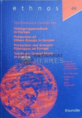 Protection of ethnic groups in Europe - 1995 - Felix Ermacora Christoph Pan ($E73) foto