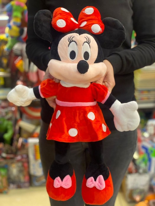 Minnie Mouse rosie de plus 50cm