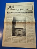 Ziarul litere ,arte , idei - 8 februarie 1993 - gabriel liiceanu , doctor florin stanescu