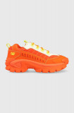 Cumpara ieftin Caterpillar sneakers din piele INTRUDER SUPERCHARGED culoarea portocaliu, P111050