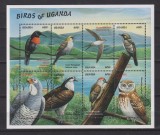 UGANDA PASARI MI. KLEINBOGEN 2151-2158 MNH, Istorie, Nestampilat