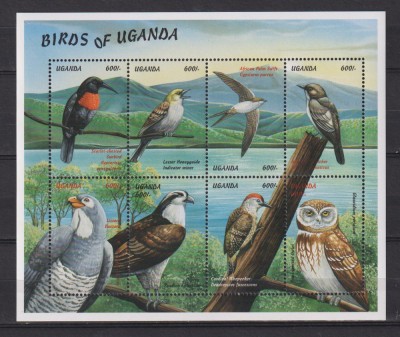UGANDA PASARI MI. KLEINBOGEN 2151-2158 MNH foto