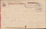 HST CP10 Carte postala germana 1917 Feldpost Ersatz Regiment 1, Circulata, Printata