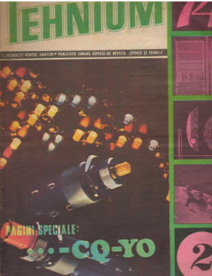 C10357 - REVISTA TEHNIUM, 2/1974 foto