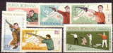 1965 - Campionatele Europene de tir, serie dantelata neuzata