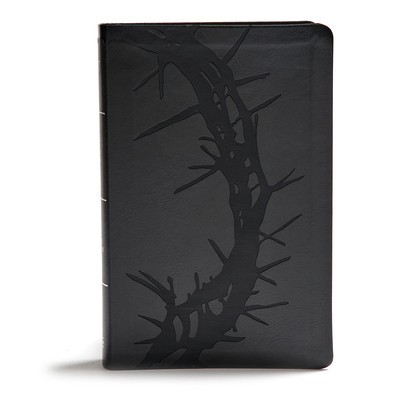 KJV Giant Print Reference Bible, Charcoal Leathertouch foto