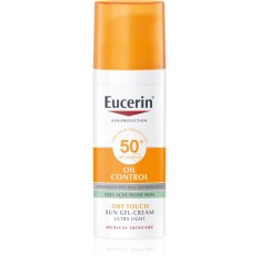 Eucerin Sun Oil Control crema-gel cu efect de protectie a fetei SPF 50+ 50 ml