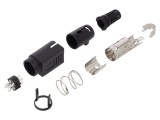 Conector alimentare DC mufă 4 pini, verticală, 20V