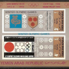 Yemen 1968 Sport, Olympics, imperf. sheet, MNH S.100