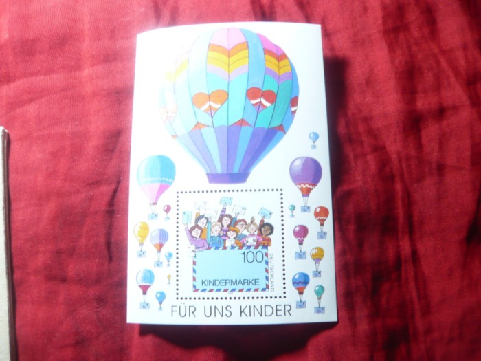 Bloc RFG 1997 - Balon , copii