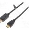 Cablu DisplayPort - HDMI, DisplayPort mufa, HDMI mufa, 2m, negru, LOGILINK - CV0127