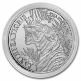 Laos 2022 &ndash; 500 kip &ndash; Tigru , 1 OZ - Moneda de argint, Asia