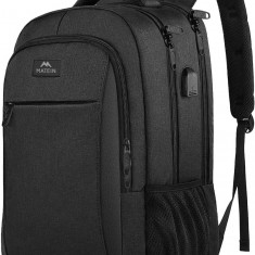 Rucsac VITTALIST pentru laptop 15.6’’, port USB, Sistem Antifurt, Spatios, Unisex, Negru