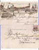 Bistrita - Nasaud -litografie- 1898 , rara, Circulata, Printata