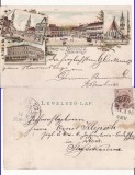 Bistrita - Nasaud -litografie- 1898 , rara