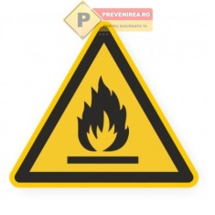 Semne pentru materiale inflamabile foto