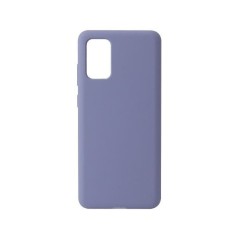 Husa protectie Flippy compatibila cu Samsung Galaxy A51 4G Liquid Silicone Case Mov foto