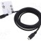 Cablu USB 3.2 USB C Goobay, 3m, 5Gbps, negru, PVC
