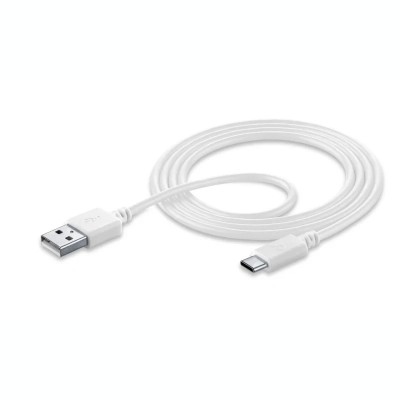 Cablu Date Lightning Cellularline USBDATACUSBA-CW 1.2m Alb foto