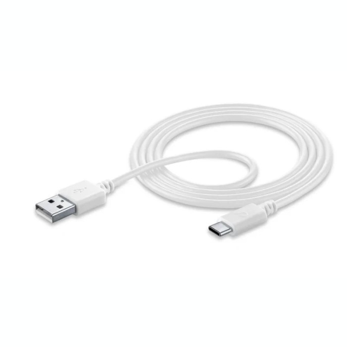 Cablu Date Lightning Cellularline USBDATACUSBA-CW 1.2m Alb