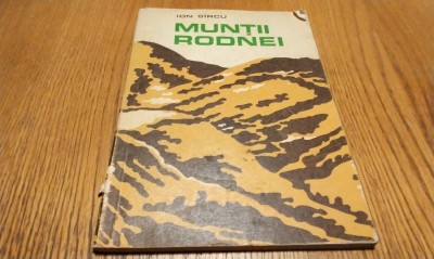 MUNTII RODNEI - St. Morfogeografic - Ion Sircu - 1978, 112 p.+16 pl.; 3020 ex. foto