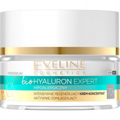 Eveline Cosmetics Bio Hyaluron Expert crema Intensiv Regeneratoare 70+ 50 ml
