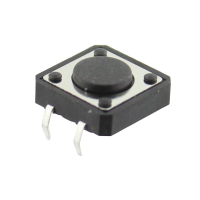 Microintrerupator 12x12mm, OFF-(ON), SPST-NO, NINIGI, T157119 foto