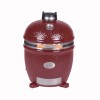 Grill ceramic cu carbuni LeChef ProSerie 2.0 rosu, Monolith Essential GrillCooking