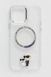 Karl Lagerfeld etui pentru telefon iPhone 13 Pro Max 6,7 culoarea transparent