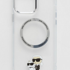 Karl Lagerfeld etui pentru telefon iPhone 13 Pro Max 6,7 culoarea transparent