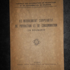 Le mouvement cooperatif de production et de consommation en Roumanie (1925)