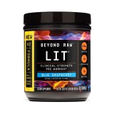 Beyond Raw Lit V2 Pre-workout With Crisp Blue Raspberry Flavor, Pre-workout Cu