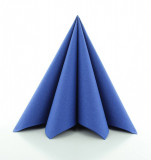 Servetele de masa festive Linclass - Royal Blue (albastru inchis) / 40 x 40 cm / 50 buc, Mank