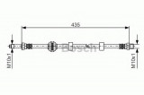 Conducta / cablu frana VW CADDY II Combi (9K9B) (1995 - 2004) BOSCH 1 987 476 415