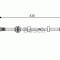 Conducta / cablu frana VW CADDY II Combi (9K9B) (1995 - 2004) BOSCH 1 987 476 415